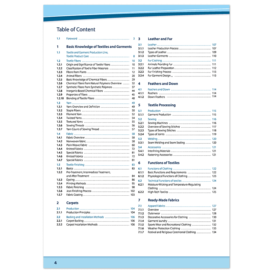 Buch Fachwissen Textilpflege englisch